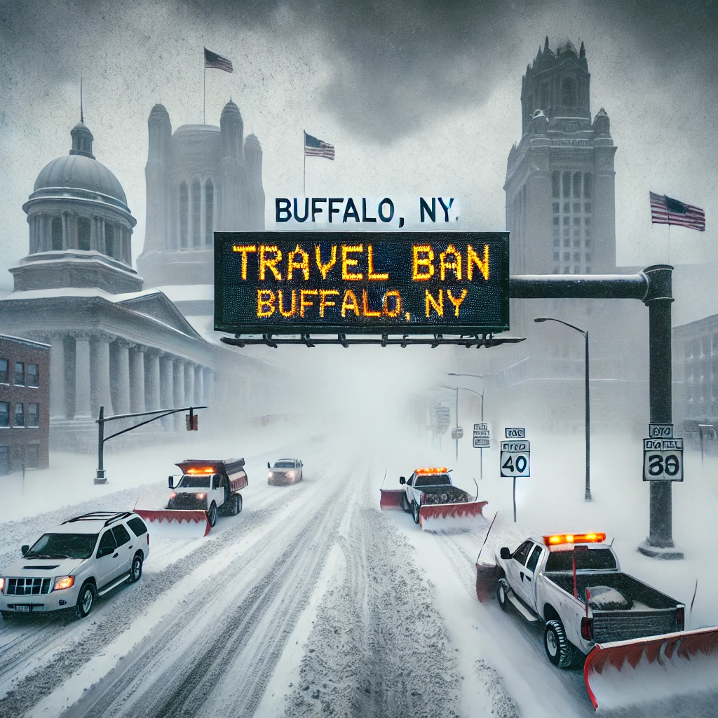 weather buffalo ny travel ban